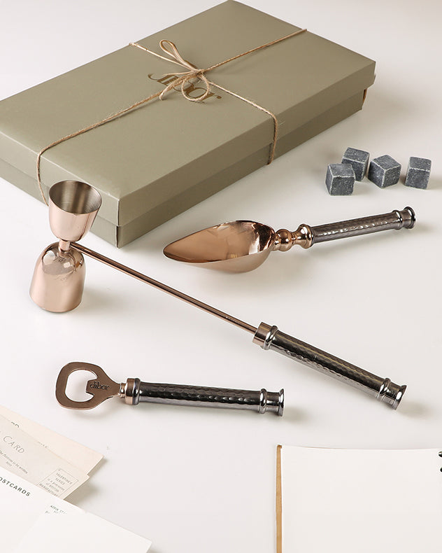 Rose Gold Barware Gift Set