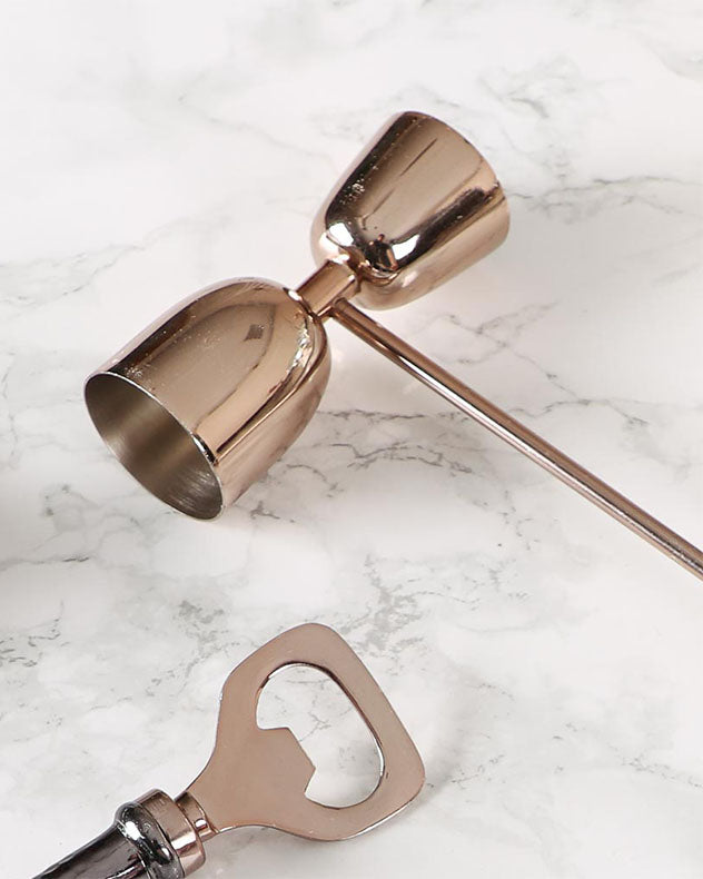 Rose Gold Barware Gift Set