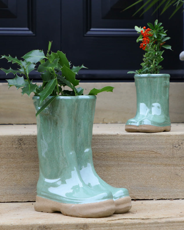 Ceramic Welly Planter Collection