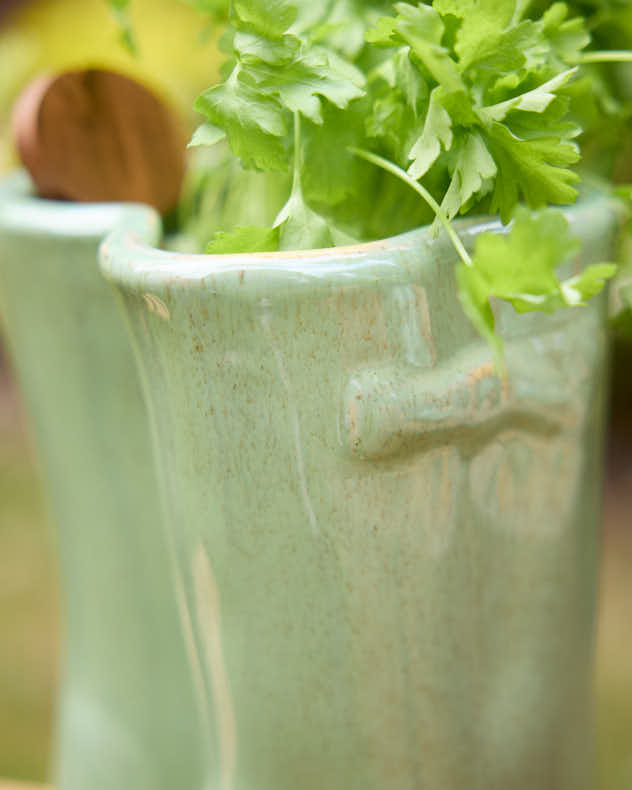 Pots &amp; Planters - Large Green Welly Boot Planter