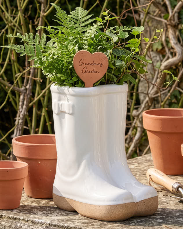 Personalised Small Welly Planter