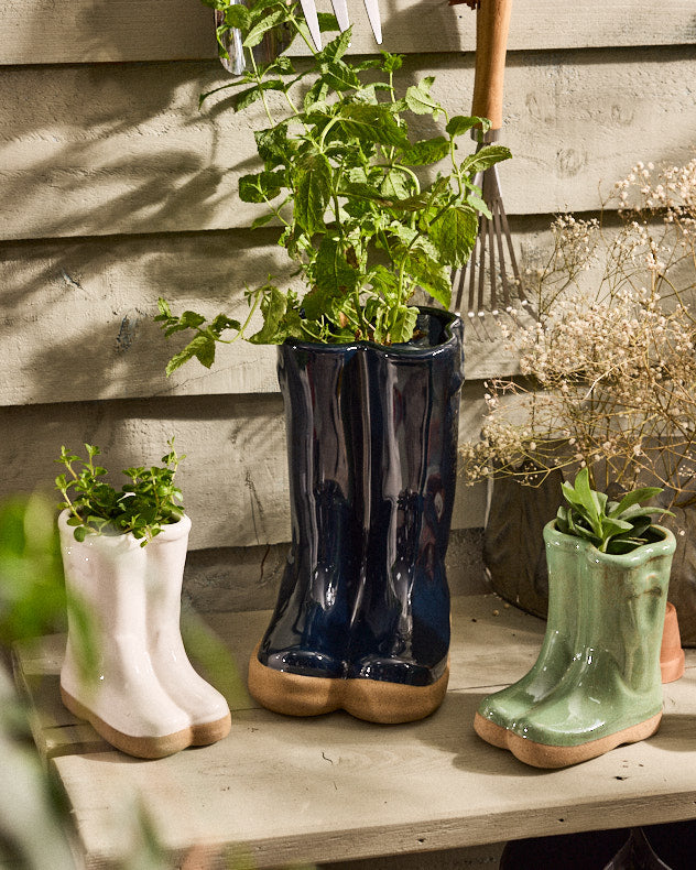 Ceramic Welly Planter Collection