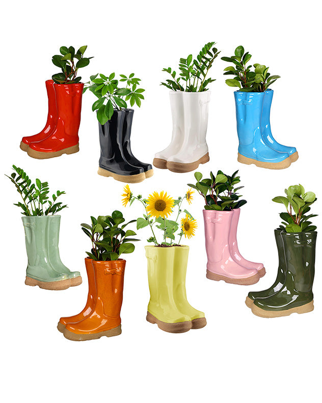 Ceramic Welly Planter Collection