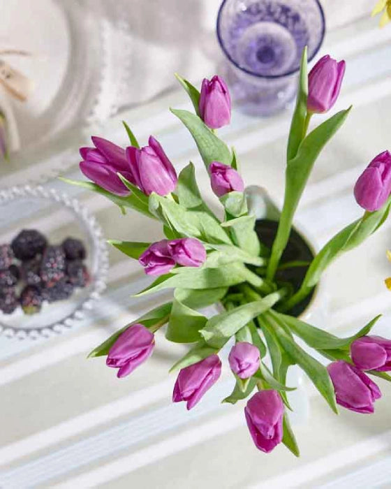 Pink Tulips in a vase