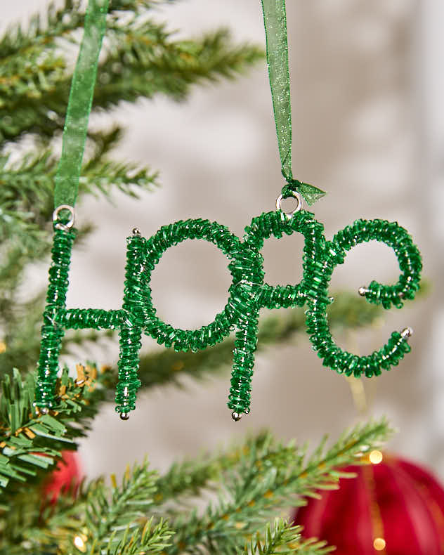 FREE GIFT - Green Hope Tree Decoration