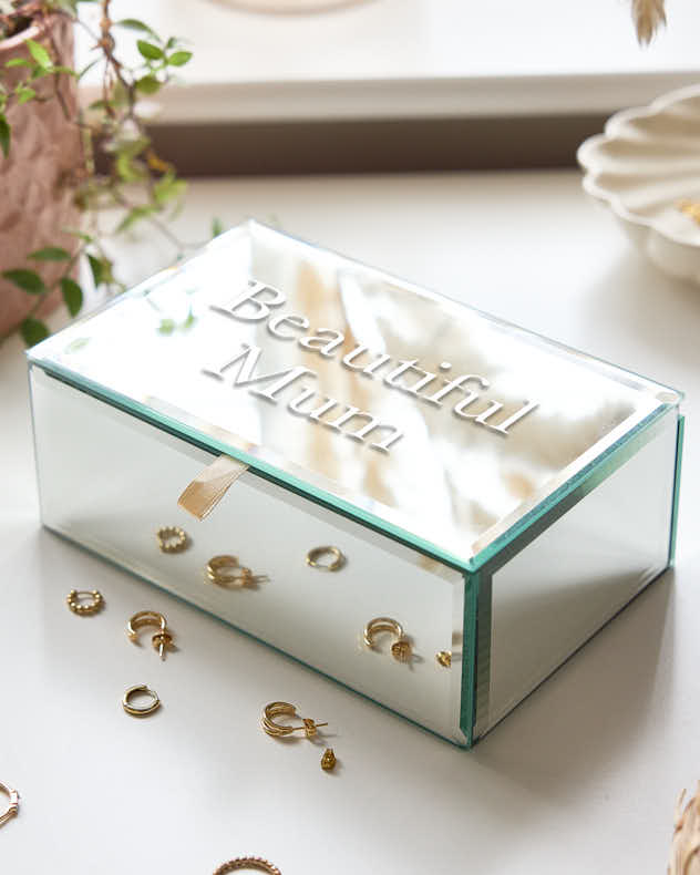 Personalised Sparkle Jewellery Box