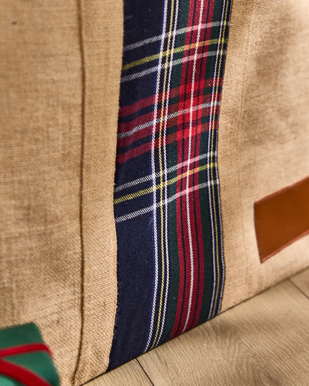 Highland Tartan Christmas Present Sack