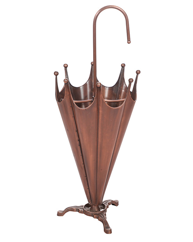 Brushed Copper Umbrella Stand