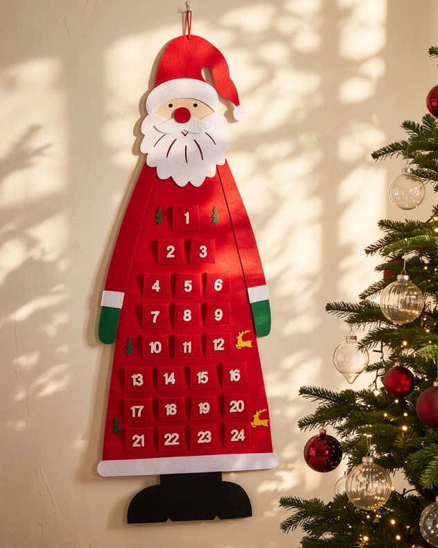 Personalised Santa Claus Advent Calendar
