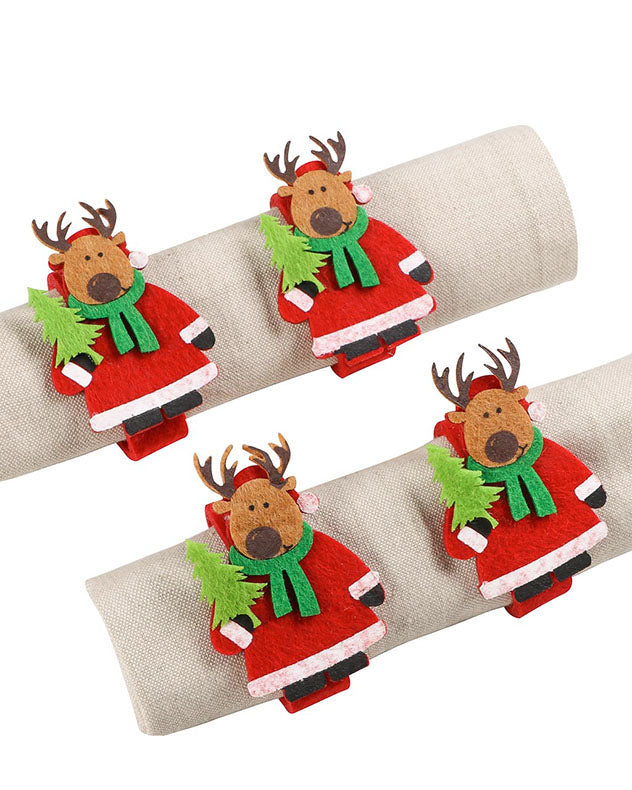 Reindeer clearance napkin rings