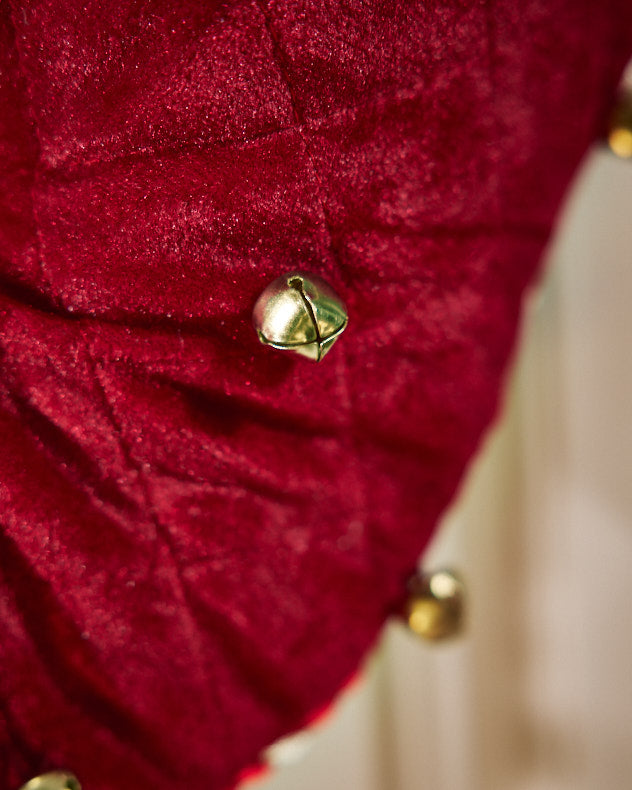 Stockings - Luxury Jingle Bell Red Christmas Stocking