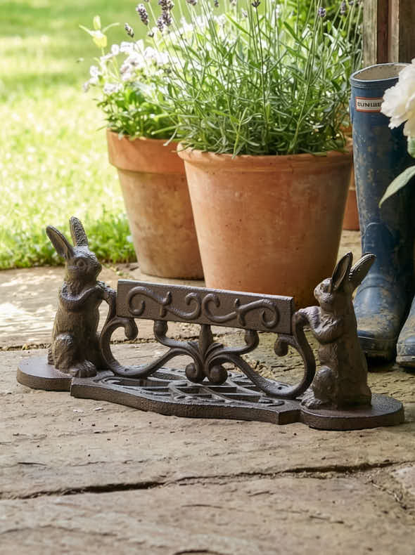 Bunnies Boot Scraper