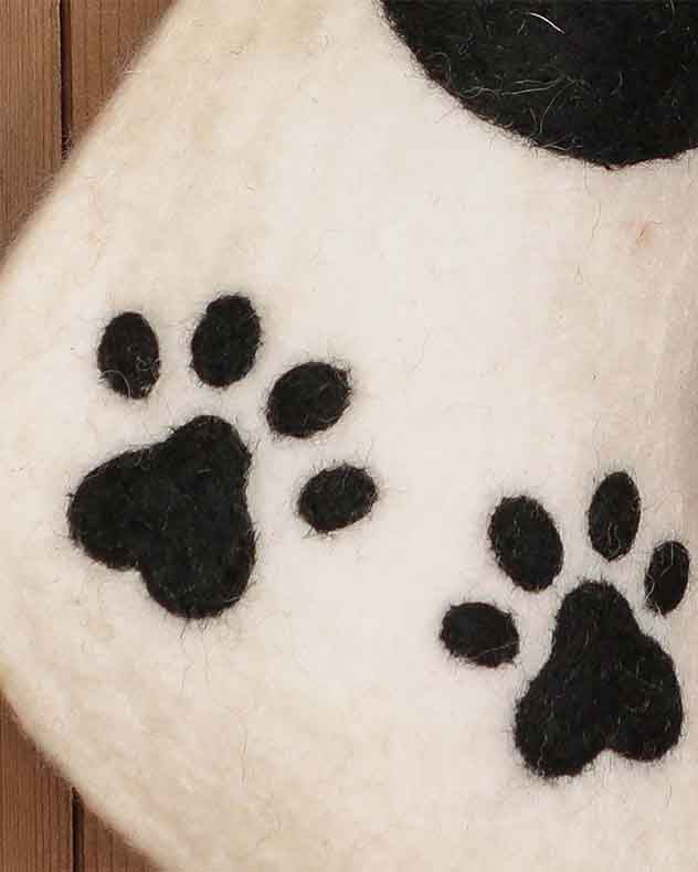 Stockings - Fair Trade Woolly Panda Christmas Stocking