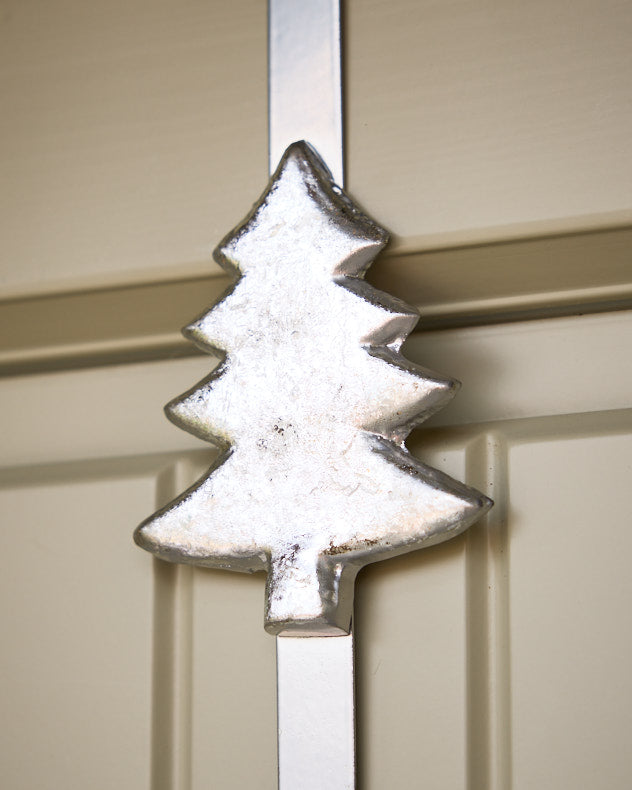 Silver Tree Wreath Hanger