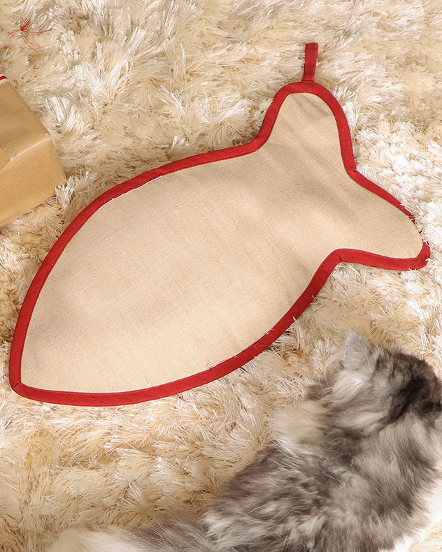 Pet Treats Fish Christmas Stocking