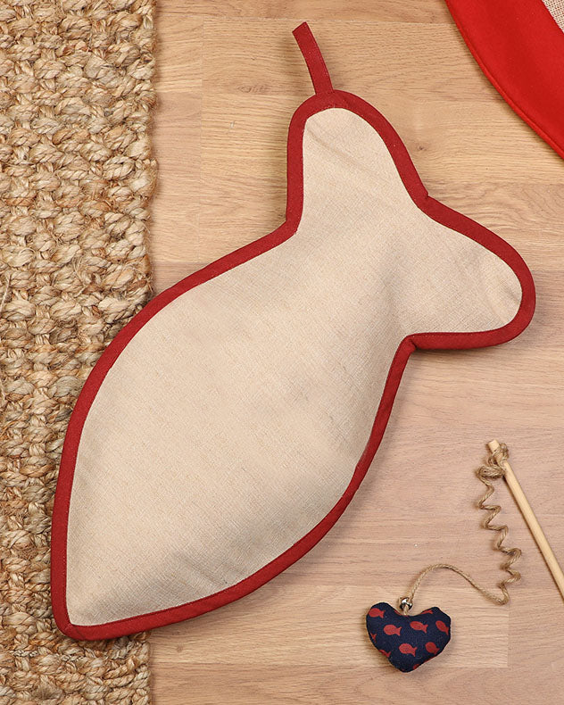 Pet Treats Fish Christmas Stocking