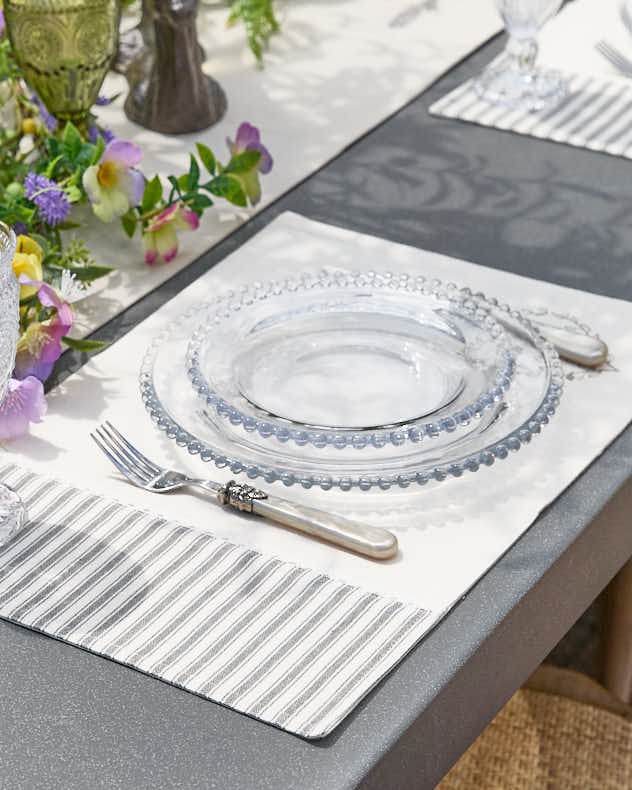 Set of 2 Bonheur Fabric Placemats