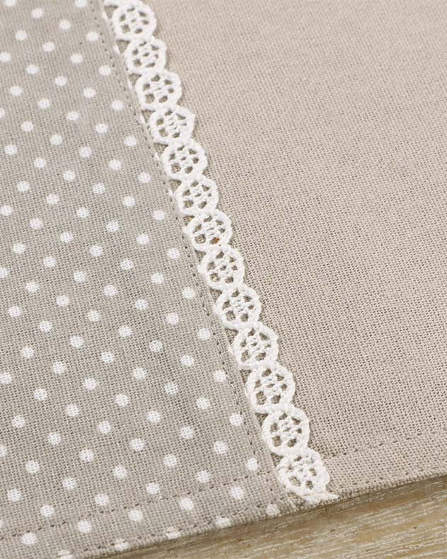 Set of 2 Love Birds Fabric Placemats