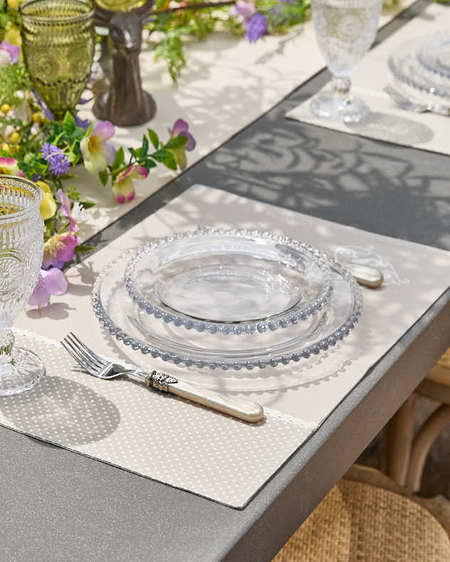 100% Cotton & Polyester Placemats - Set of 2 Love Birds Fabric Placemats