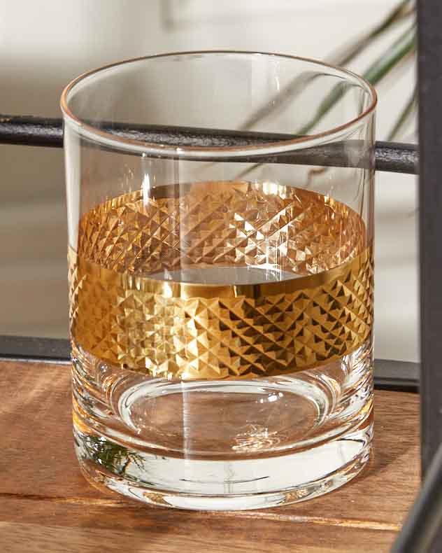 Tumblers - Gold Band Drinks Tumblers