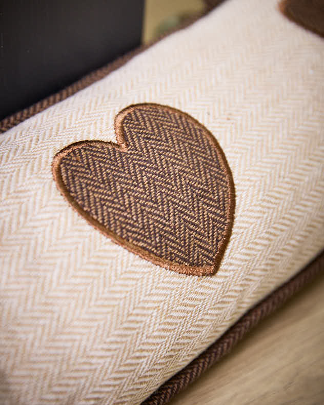 Delphina Heart Draught Excluder