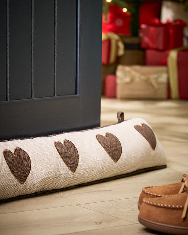 Delphina Heart Draught Excluder