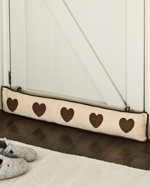 Delphina Heart Draught Excluder