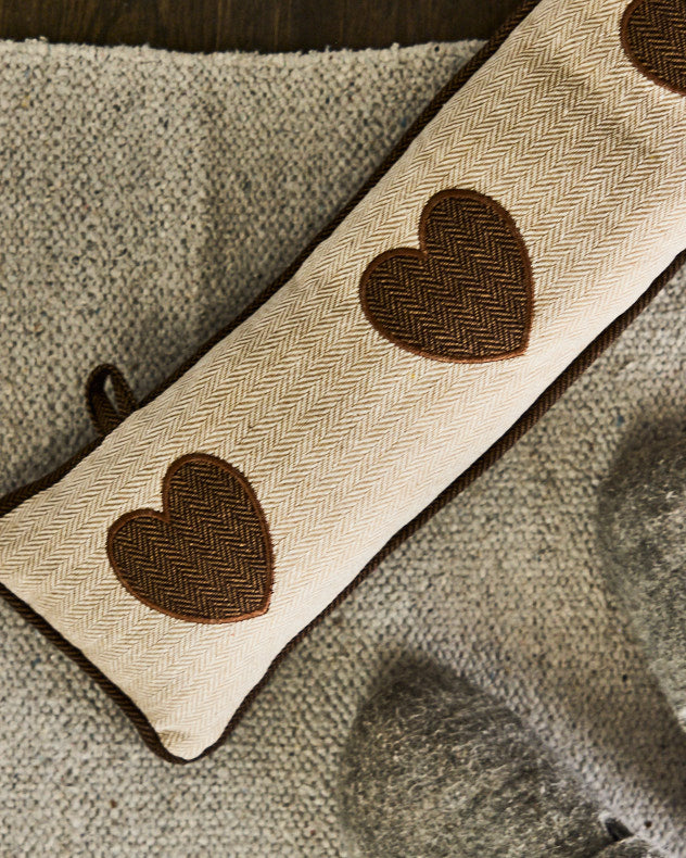 Delphina Heart Draught Excluder