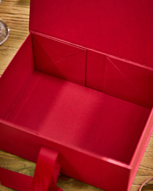 Personalised A5 Red Gift Box