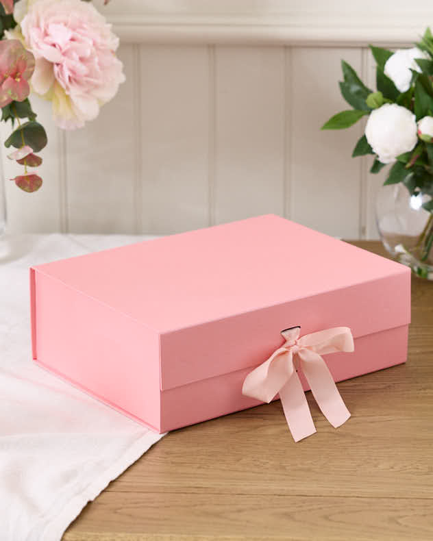 Gift Boxes A4 extra deep - Personalised Pink Gift Box Collection