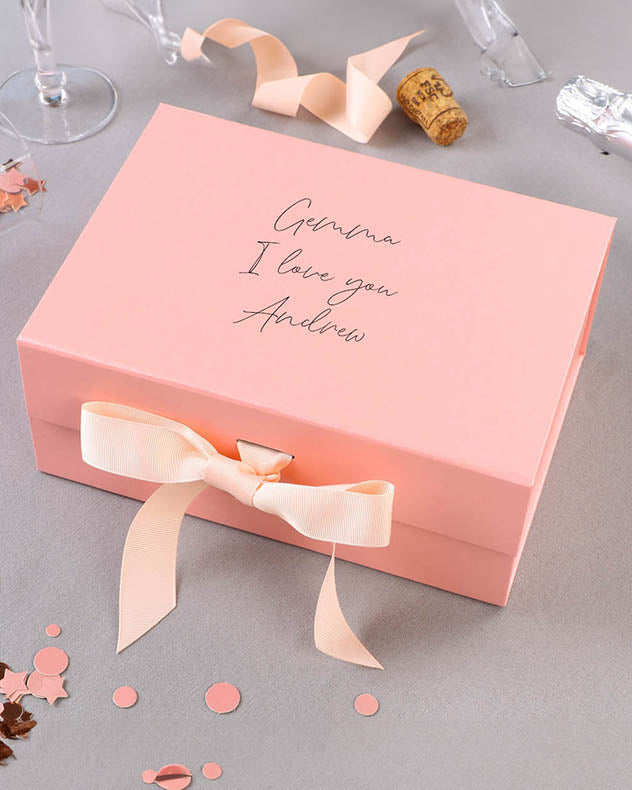 Personalised A5 Pink Gift Box