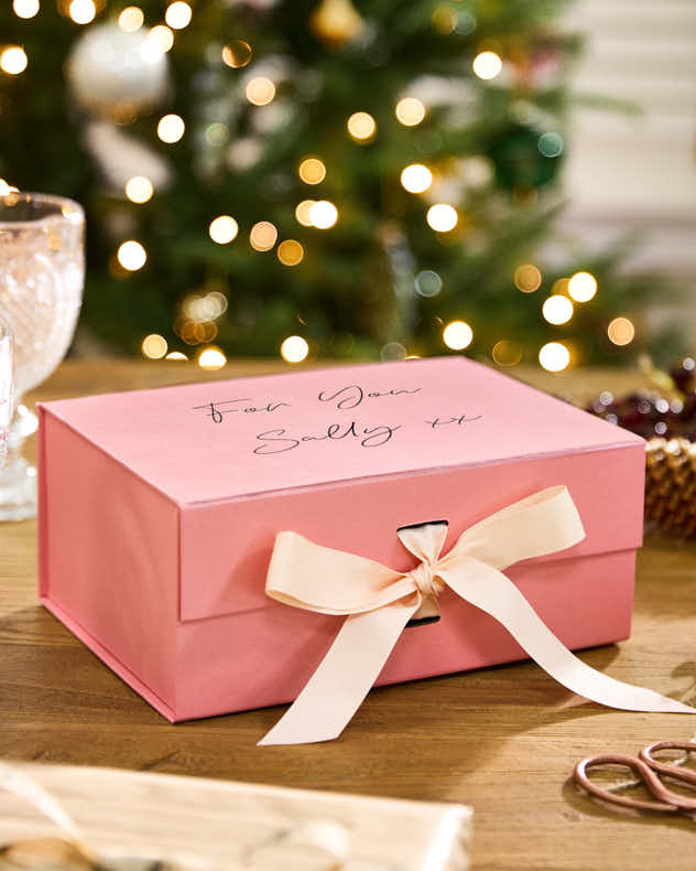 Personalised Luxury Gift Boxes with Ribbon