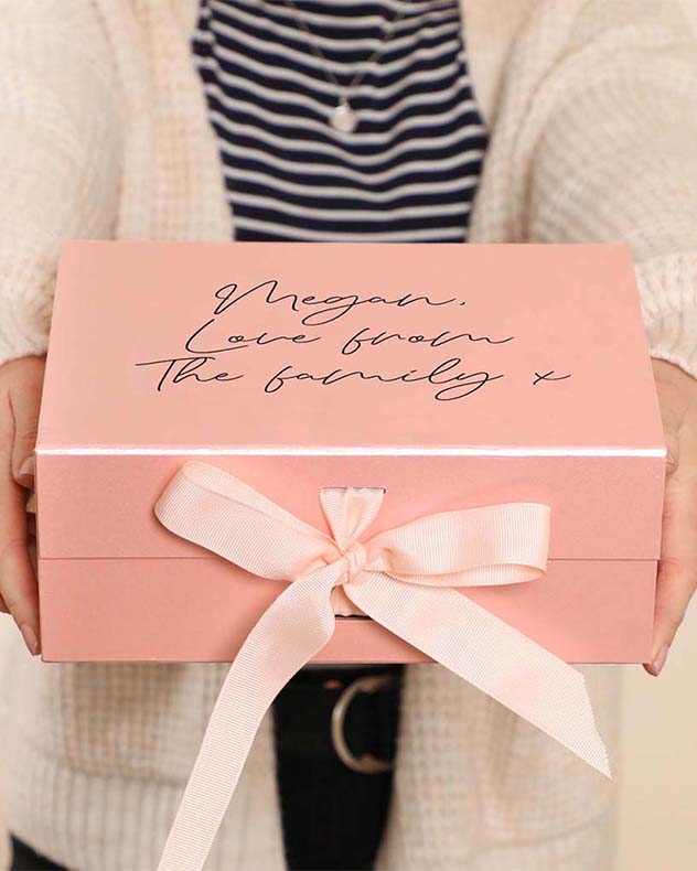 Personalised A5 Pink Gift Box