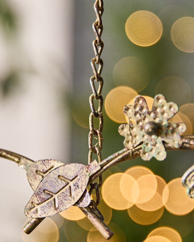 Personalised Brass Heart Bird Feeder