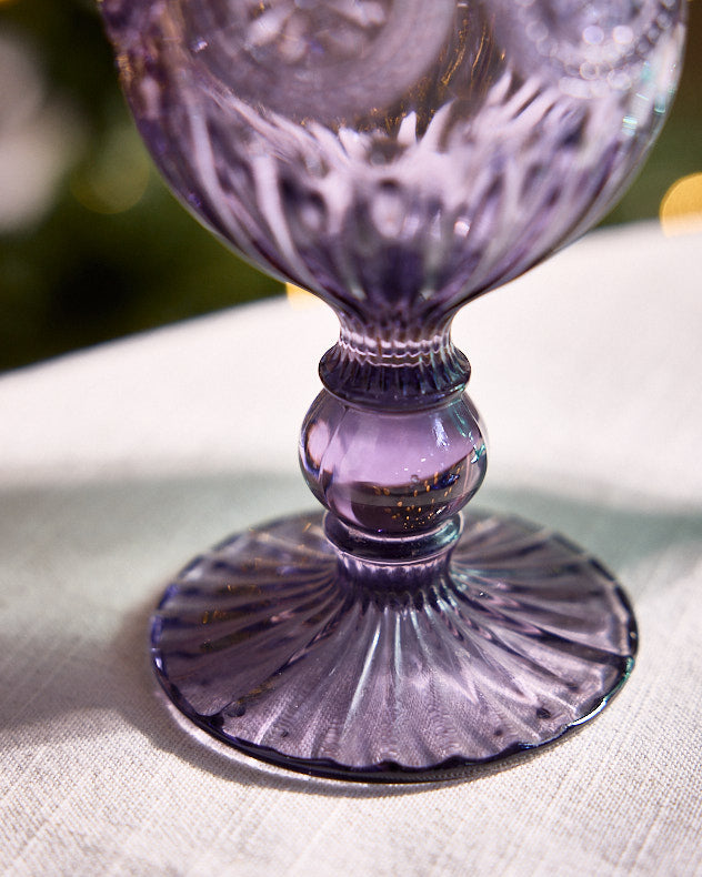 Set of 4 Coloured Wine Goblets