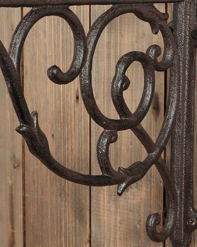 Garden Accessories - XL Cast Iron Hanging Basket Bracket