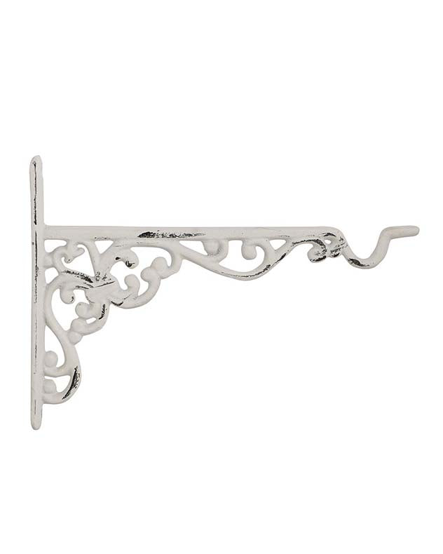 Scrolled Ivory Hanging Bracket