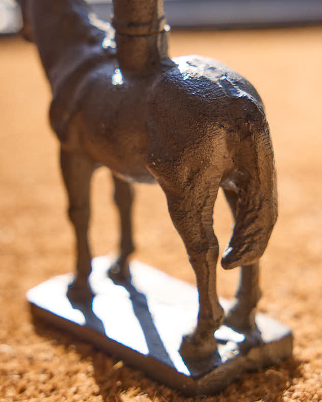 Horse Door Stop with Handle