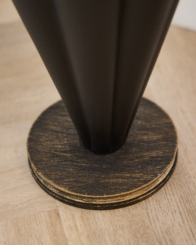 Black & Gold Umbrella Stand