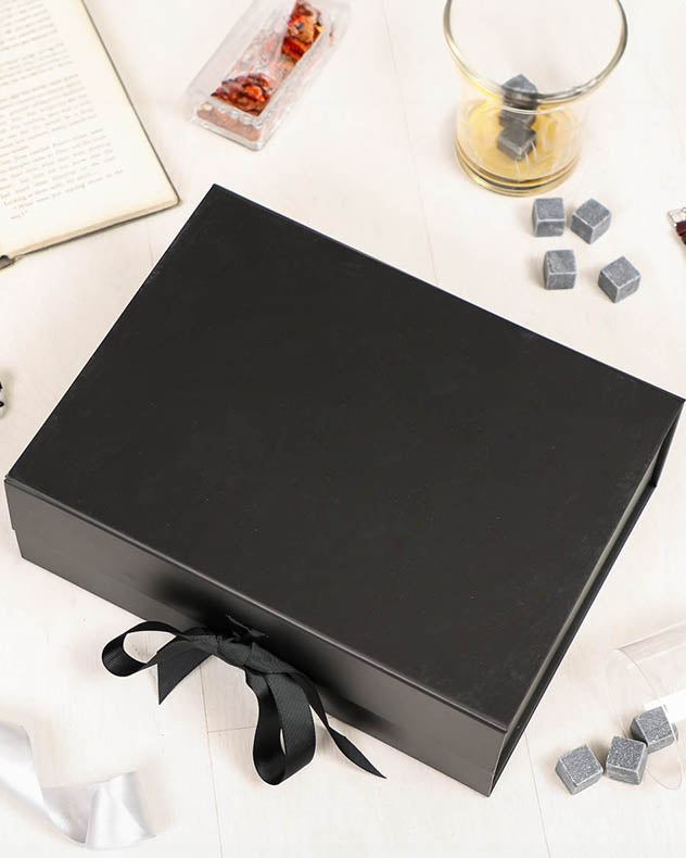 Luxury A4 Black Gift Box