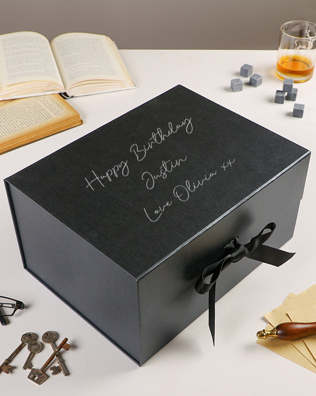 Personalised Black Gift Box Collection