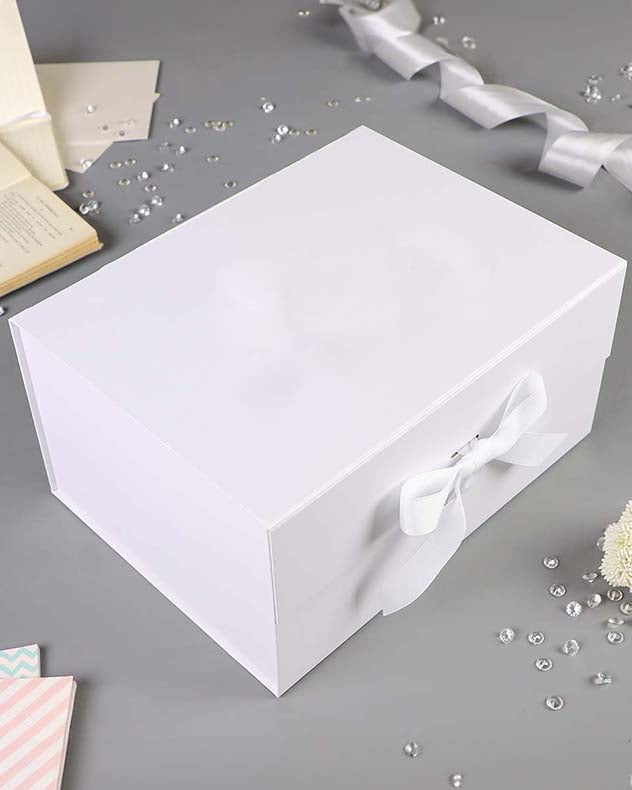 Luxury Deep A4 Ivory Gift Box