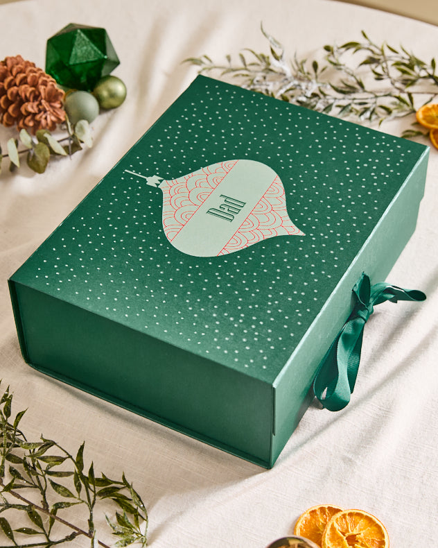 Personalised Christmas Bauble Gift Box