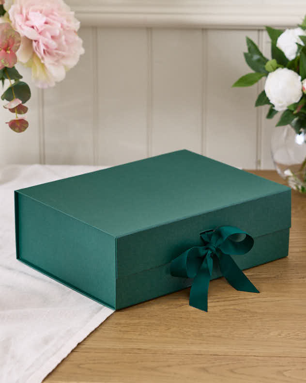 Luxury A4 Forest Green Gift Box