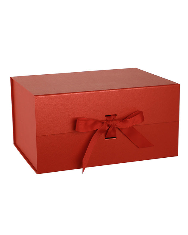 Personalised Extra Deep A4 Red Gift Box