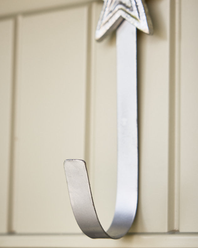 Silver Star Wreath Hanger