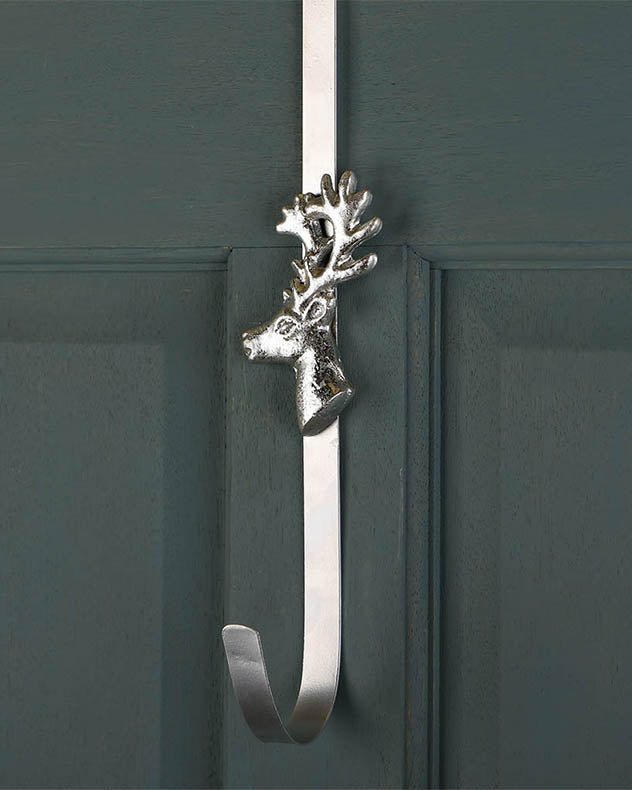Wreath Hangers - Silver Deer Wreath Hanger