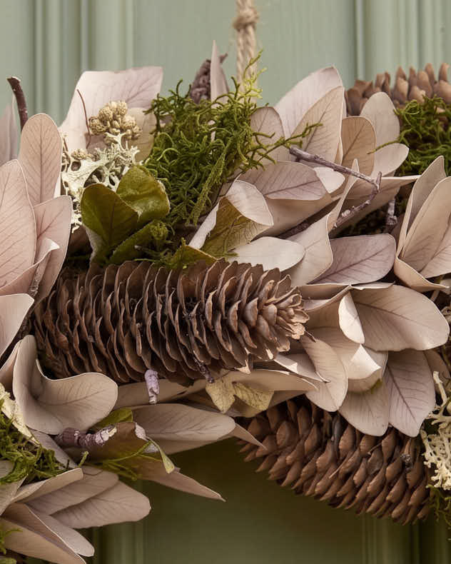 Islington Natural Wreath 40cm