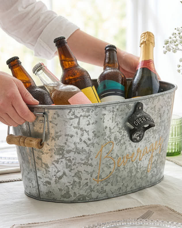Gold & Zinc Beverages Bucket