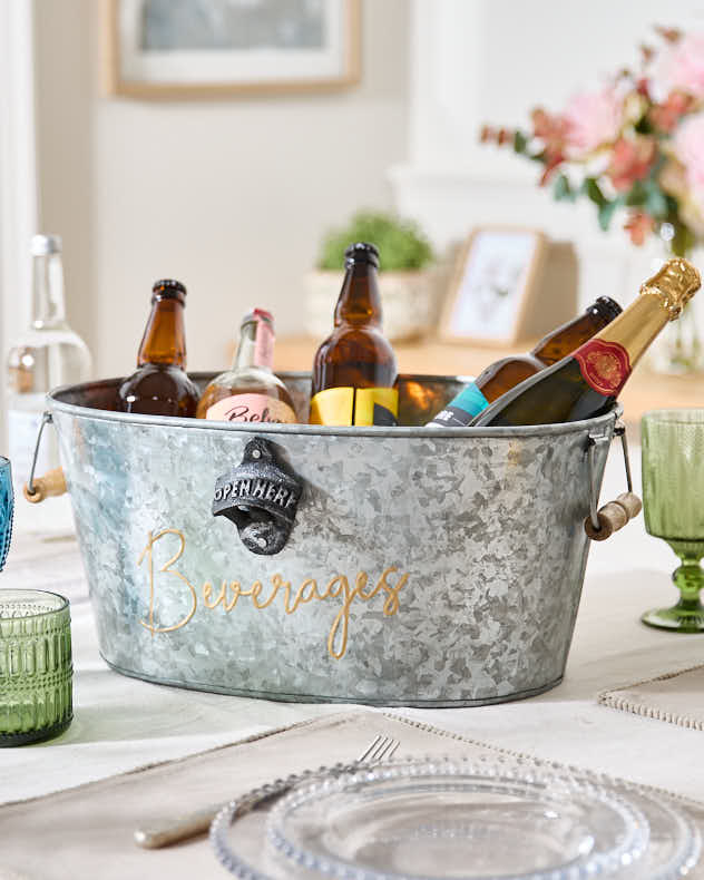 Gold & Zinc Beverages Bucket